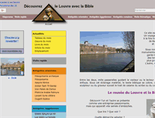 Tablet Screenshot of louvrebible.org